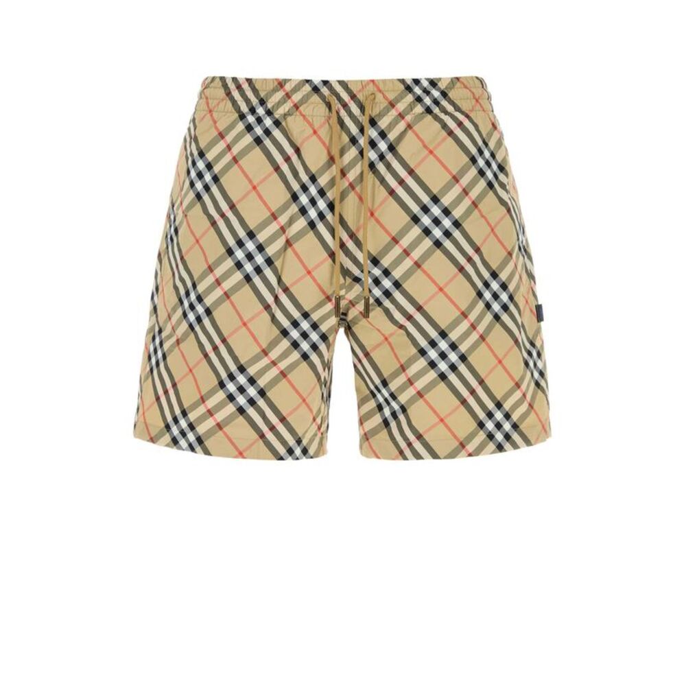 Burberry Men Printed Nylon Swimming Shorts